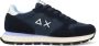 Sun 68 Dames Sneaker Ally Solid Nylon Navy Blue BLAUW - Thumbnail 6