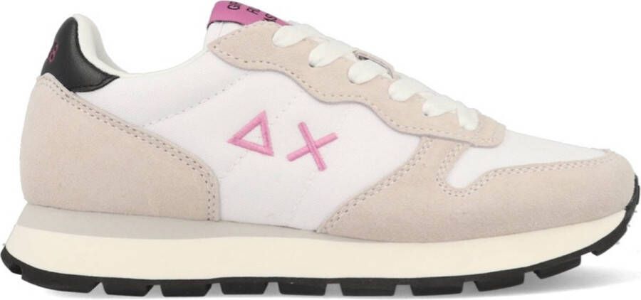 Sun68 Witte platte schoenen Ally Solid Nylon White Dames - Foto 1