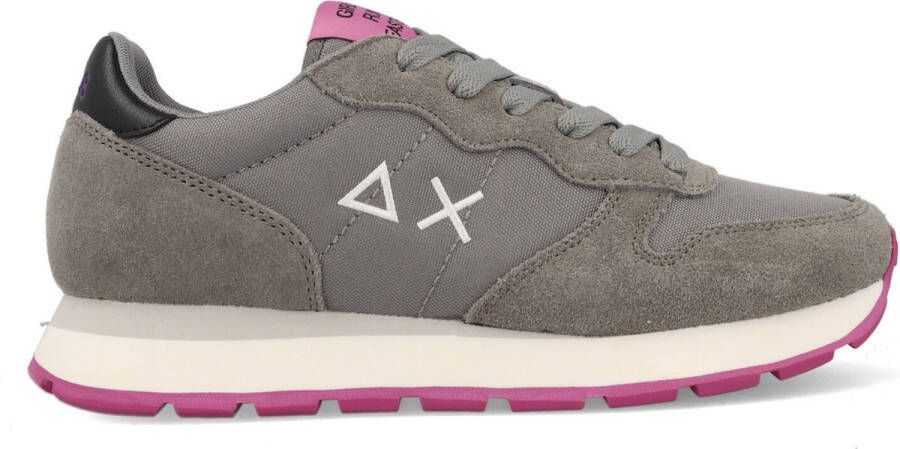 Sun68 Casual Grijze Platte Schoenen Gray Dames