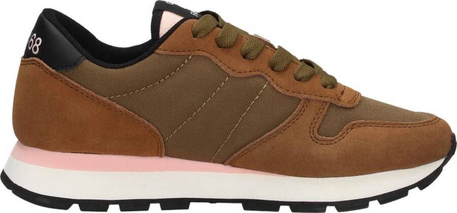 Sun68 Ally Solid Sneakers Laag cognac