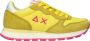 Sun68 Gele Ally Solid Nylon Sneakers Yellow Dames - Thumbnail 1