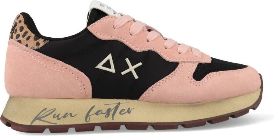 Sun68 Vintage Sneaker Roze en Zwart Pink Dames