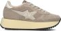 Sun68 Beige Suede Lage Top Sneakers Beige Dames - Thumbnail 1