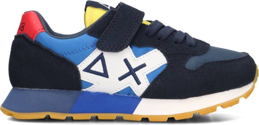 Sun68 Boys Jaki Bicolor Lage sneakers Jongens Blauw