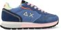 Sun68 Ally Color Explosion Lage sneakers Dames Blauw - Thumbnail 1