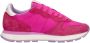 Sun68 Sun 68 Ally Solid Nylon dames sneaker Fuchsia - Thumbnail 2