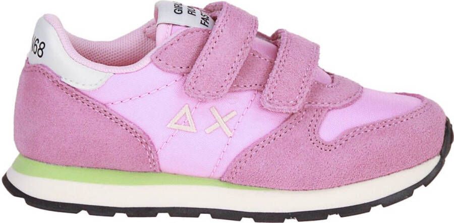 Sun68 Girl's Ally Solid Nylon Baby Roze Sneaker