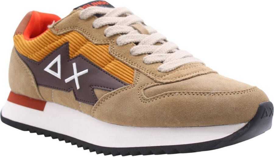 Sun68 Jefferson Sneakers Stijlvol en Duurzaam Beige Heren