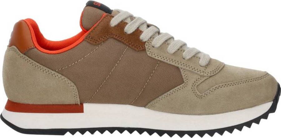 Sun68 Jefferson Sneakers Stijlvol en Duurzaam Beige Heren