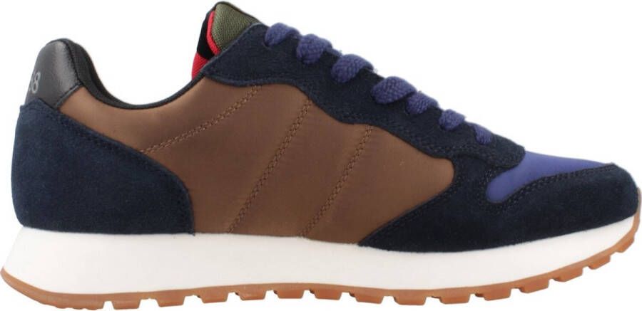 Sun68 Stijlvolle Sneakers met Comfortabele Rubberen Zool Blauw Heren