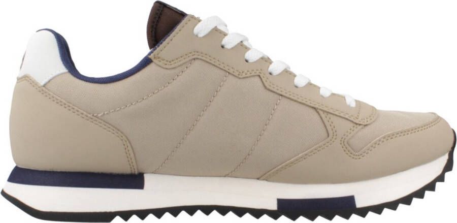 Sun68 Solid Beige Blu Herenschoenen Beige Heren