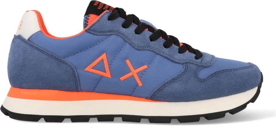 Sun68 Sneaker Tom Fluo Avio Blauw Heren