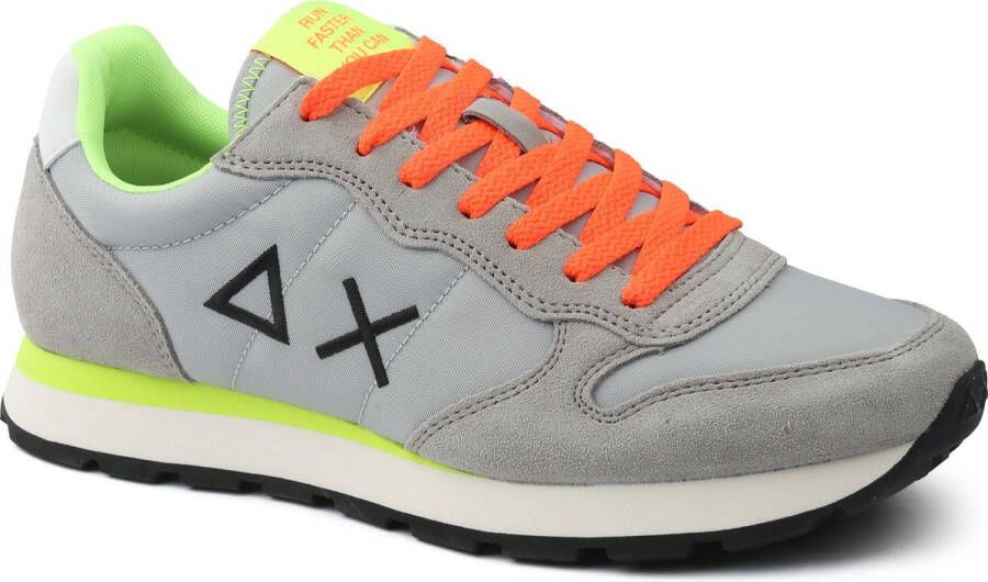 Sun68 Sneaker Tom Fluo Grigio Chiaro Heren Sneakers