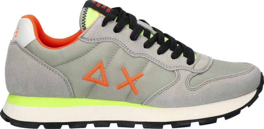 Sun68 Fluo Hardloopschoenen TOM Model Grijs Multicolor Heren