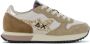 Sun68 Stargirl Glitter Logo Dames Sneakers Schoenen Beige Z44210 - Thumbnail 1