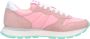 Sun68 Sun 68 Ally Solid Nylon dames sneaker Roze - Thumbnail 1