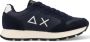 Sun68 Klassieke Navy Blauwe Sneakers Blue Heren - Thumbnail 1