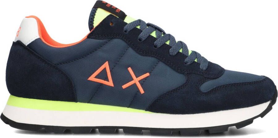 Sun68 Sun 68 Tom Fluo heren sneaker Donkerblauw