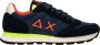 Sun68 Heren Tom Fluo Navy Blue Sneakers Blue Heren - Thumbnail 2