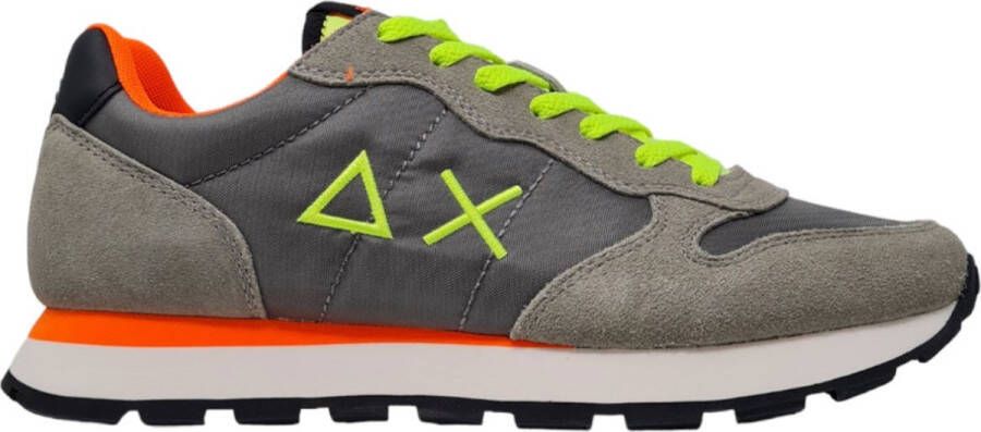 Sun68 Fluo Solid Hardloopschoen in Grijs Gray Heren