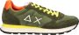 Sun68 Stijlvolle Army Groene Sneakers voor Heren Green Heren - Thumbnail 2