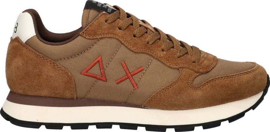 Sun68 Stijlvolle Sneaker voor Mannen en Vrouwen Brown Heren