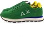 Sun68 Tom Solid Nylon Sneaker Mannen Groen geel blauw - Thumbnail 7