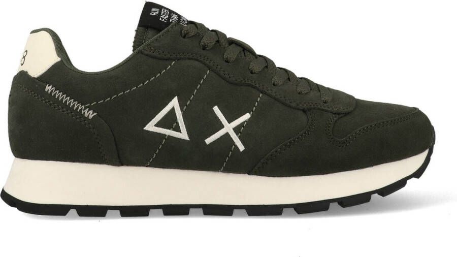 Sun68 Stijlvolle Sneakers voor Mannen en Vrouwen Green Heren