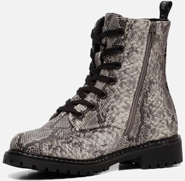 Super Cracks Supercracks Veterboots slangenprint