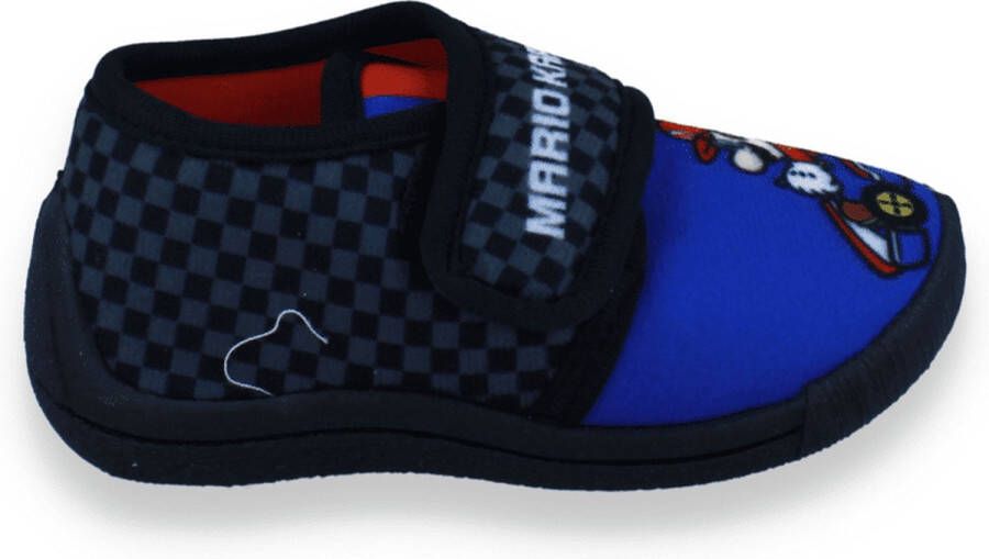 Super Mario Jongens Pantoffel Blauw