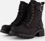 Supercracks Supercrack Veterboots zwart Pu - Thumbnail 1