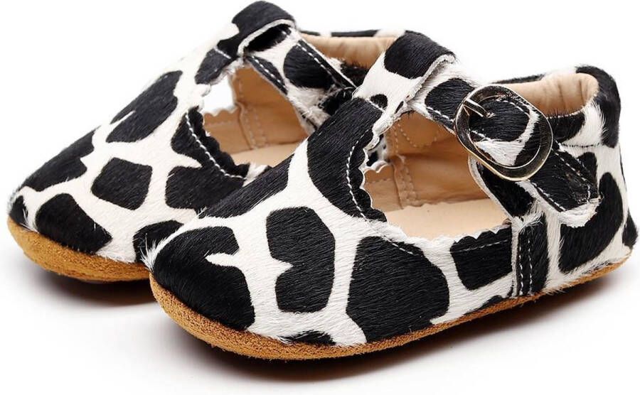 Supercute leren schoenen giraffeprint voor 18 t m 24 maanden