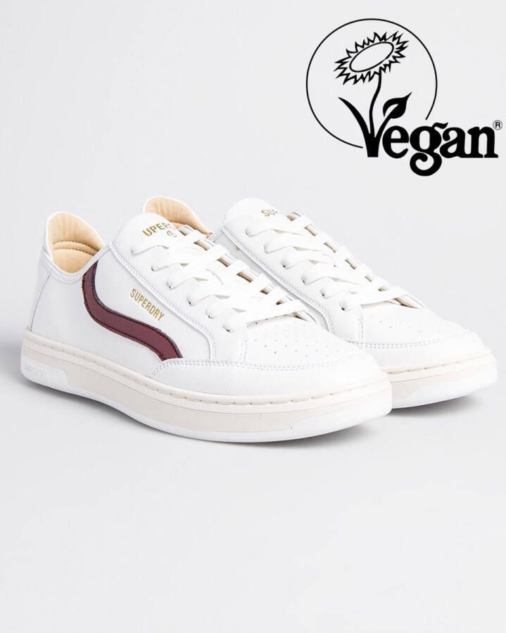 Superdry VEGAN BASKET OV LOW TRAINER Opti Oxblood (MF110152A 5NX)