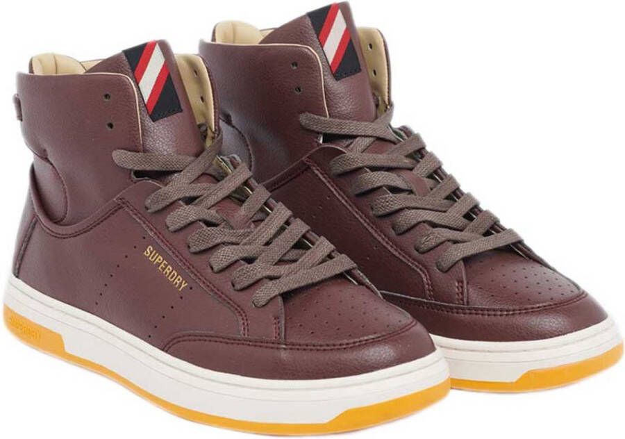 Superdry Vegan Lux Schoen Dark Brown Heren