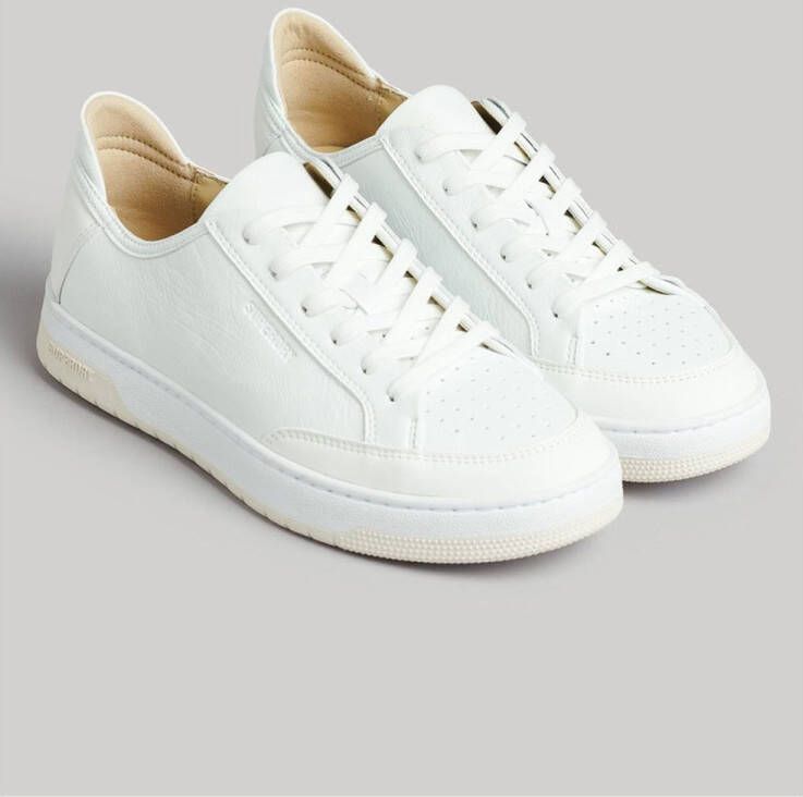 Superdry Vintage Lage Vegan Sneakers voor Dames White Dames