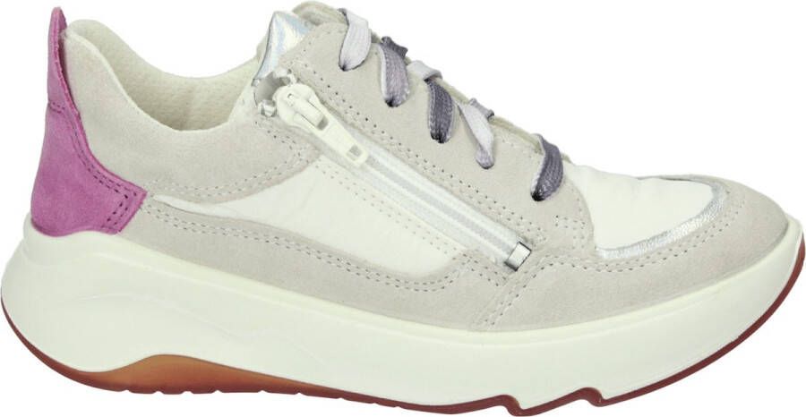 Superfit 635 Kinderen MeisjesLage schoenenKindersneakers Wit beige