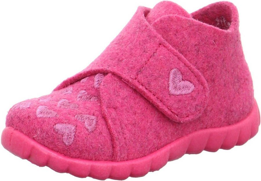 Superfit huisschoenen happy Pink