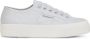 Superga Platform Pearl Matte Canvas Sneakers Gray Dames - Thumbnail 1