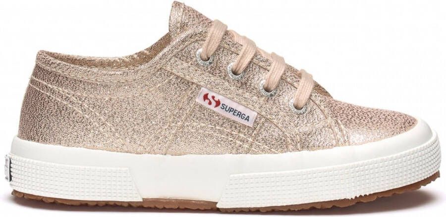 Superga 2750 Lamej Rose Platinum FW Sneakers Kids Zwart Kids Zwart