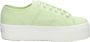 Superga 2790 Cotw Linea Veterschoenen Laag groen - Thumbnail 4