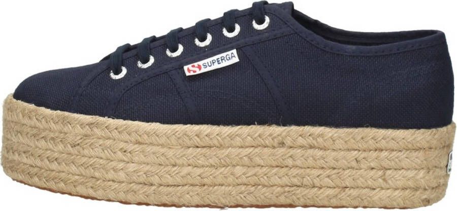 Superga 2790 Rope Veterschoenen Laag blauw