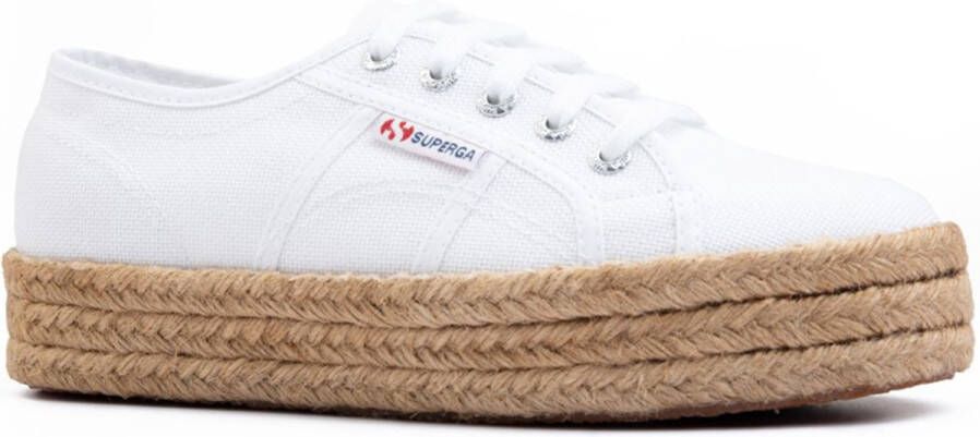 Superga Witte Rope Sneakers Lente Zomer 2024 White Dames