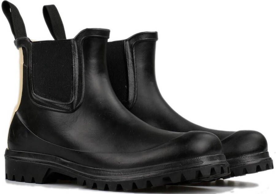 Superga 798 Rubber Boots Letter Black D FW Boots Adult Zwart