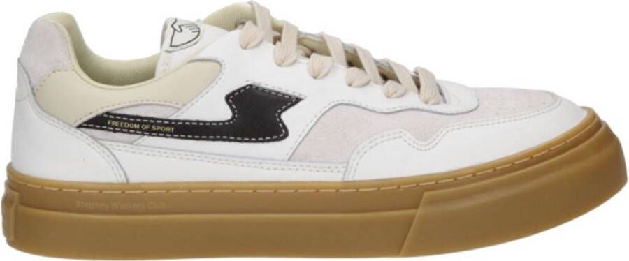 S.W.C. S.W. Stepney Workers Club Pearl S-Strike Sneakers White Gum Unisex