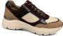 Tamaris Sportieve Sneaker in Beige Zwart Paars Multicolor Dames - Thumbnail 4