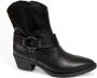 Tamaris 1-25705-43 Black Leather-western laars-city western - Thumbnail 1