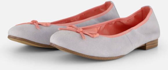 Tamaris Ballerina's blauw Leer Dames