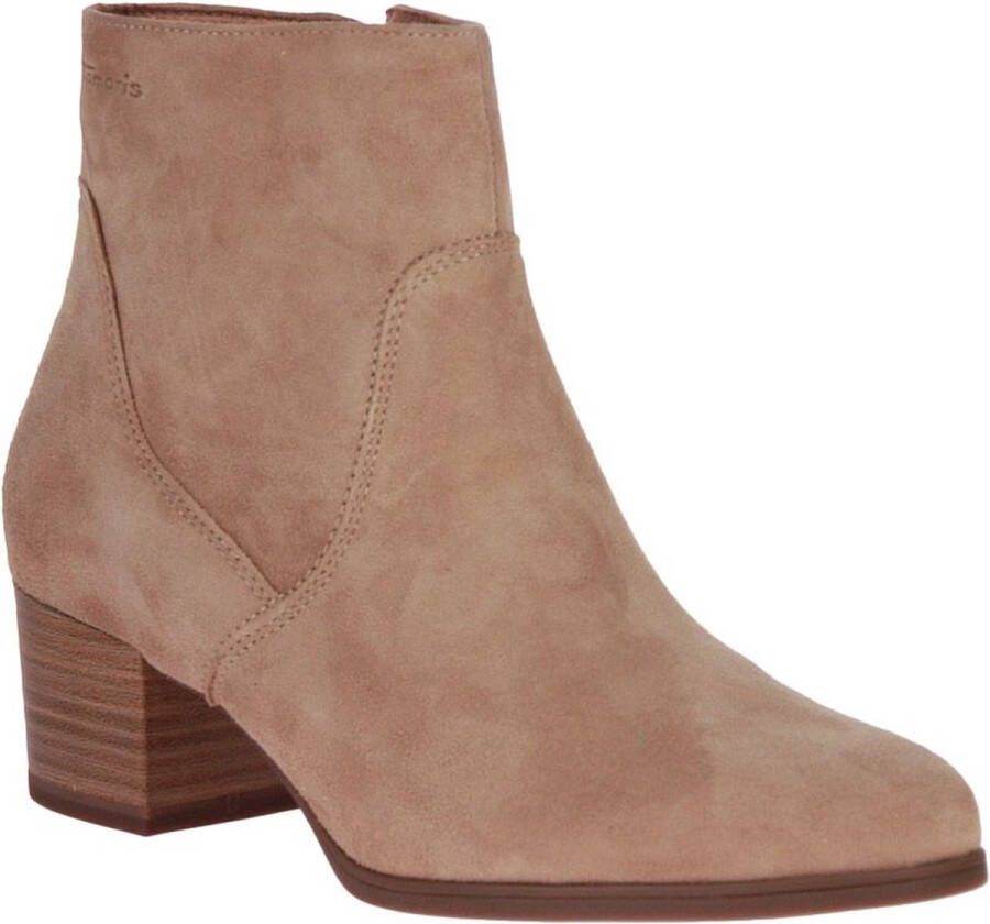 TAMARIS Enkellaarsje beige 39