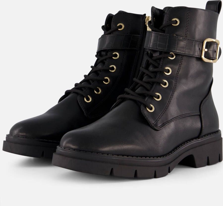 Tamaris Biker boots zwart Synthetisch Dames