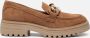 Tamaris Bruine Leren Loafers voor Dames Brown Dames - Thumbnail 13